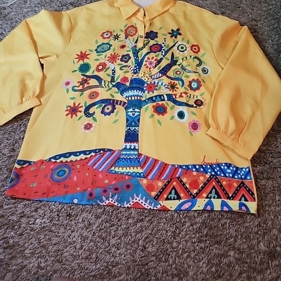 MISSLOOK Women’s Long Sleeves Blouse Sz L - Picture 3 of 10